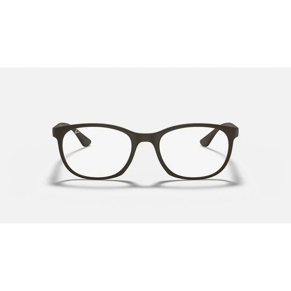 RAYBAN Unisex Eyeglasses RX7183-8063 Sand Brown 51-19-145